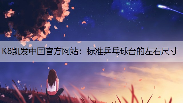 标准乒乓球台的左右尺寸